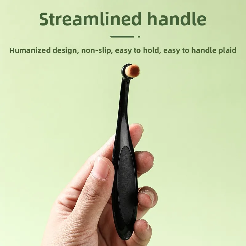 Cepillo para quitar manchas en forma de lágrima para mascotas, limpieza de ojos, polvo para manchas, cepillo para caca, maquillaje, herramienta de limpieza de ojos para perros y gatos, elaboración casera - imagen 2