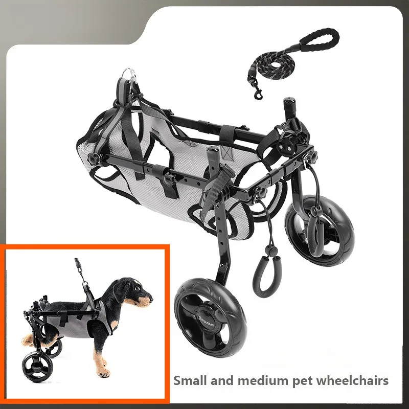 Silla de ruedas perros y gatos – Carrito rehabilitación discapacitados - imagen 3