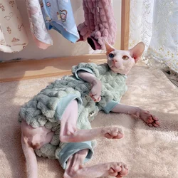 Suéter peluche para gato sin pelo – Para Sphynx y Devon Rex