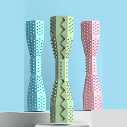 Nuevo juguete molar para mascotas, palo para masticar para cachorros, resistente a mordeduras, divertido juguete para fugas de comida, palo de limpieza de dientes molar