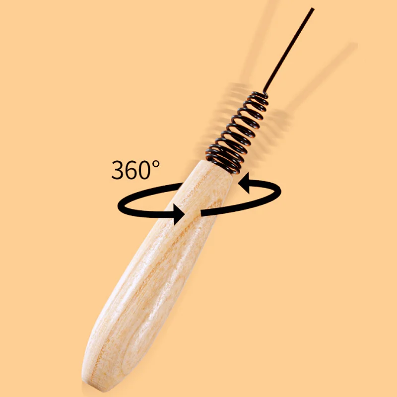 Juguete para gatos, rompecabezas de plumas, palo para gatos, juguete interactivo para gatos autohi con campana, mango de madera, juguetes para gatos, rompecabezas de alambre de acero, suministros para mascotas - imagen 3