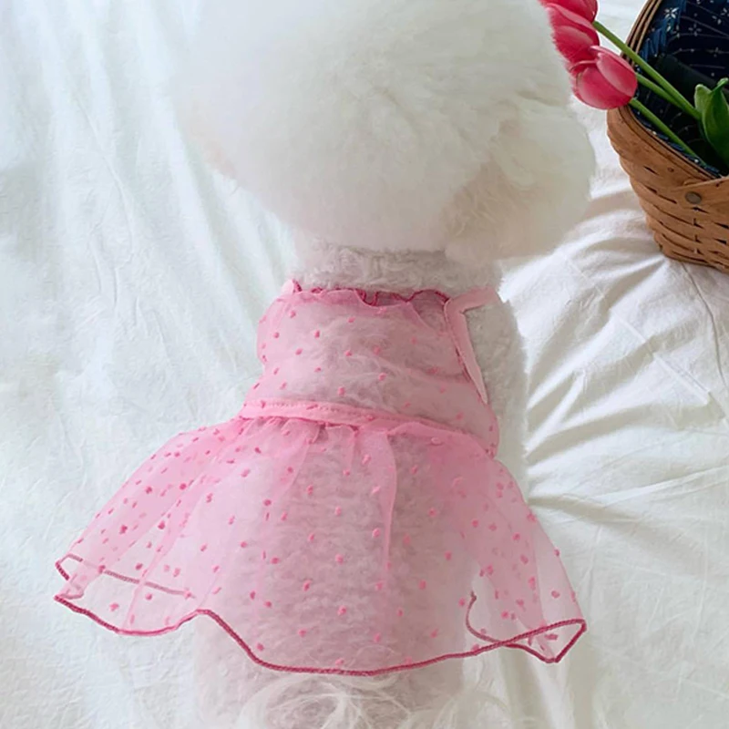 Vestido de princesa para perros y gatos – ligero y transpirable - imagen 4
