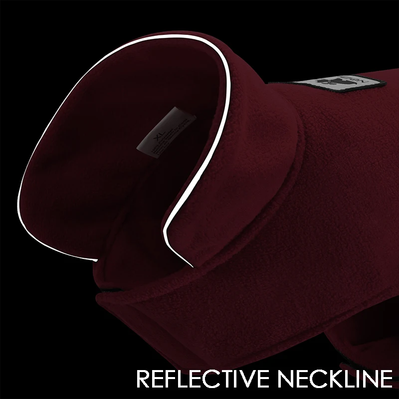 Chaqueta reversible para perros - Abrigo de lana cálido - imagen 3