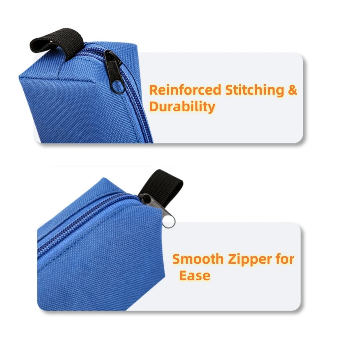 Soporte portátil para bolsa de excrementos de perros, dispensador de residuos con clip con mosquetón, accesorio de correa, limpieza de mascotas al aire libre y suministros de viaje - imagen 2