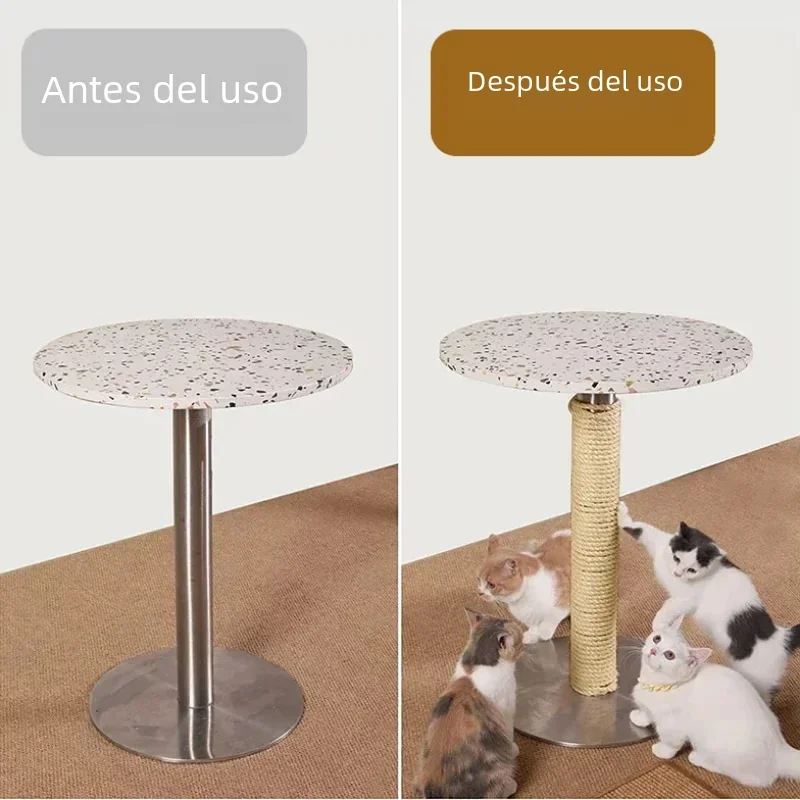 Rascador de cuerda de Sisal Natural para gatos, juguete para rascar árboles, garra de pata, Protector de muebles, poste de rascado, accesorios para gatos, 20M - imagen 3