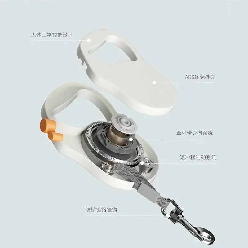Correa para perro telescópica automática para perros pequeños, correa para salir sencilla y sencilla - imagen 4