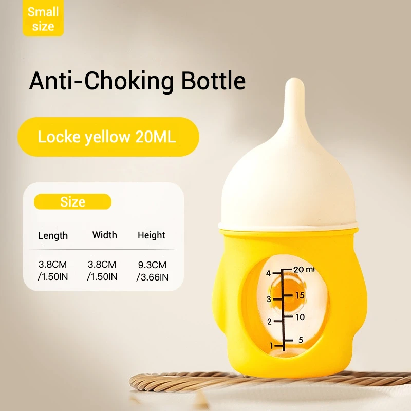 Biberón pequeño para alimentación de mascotas, bebedero de agua para lactancia de mascotas recién nacidas, herramienta para beber animales, chupete de 20ml, accesorios para mascotas - imagen 4