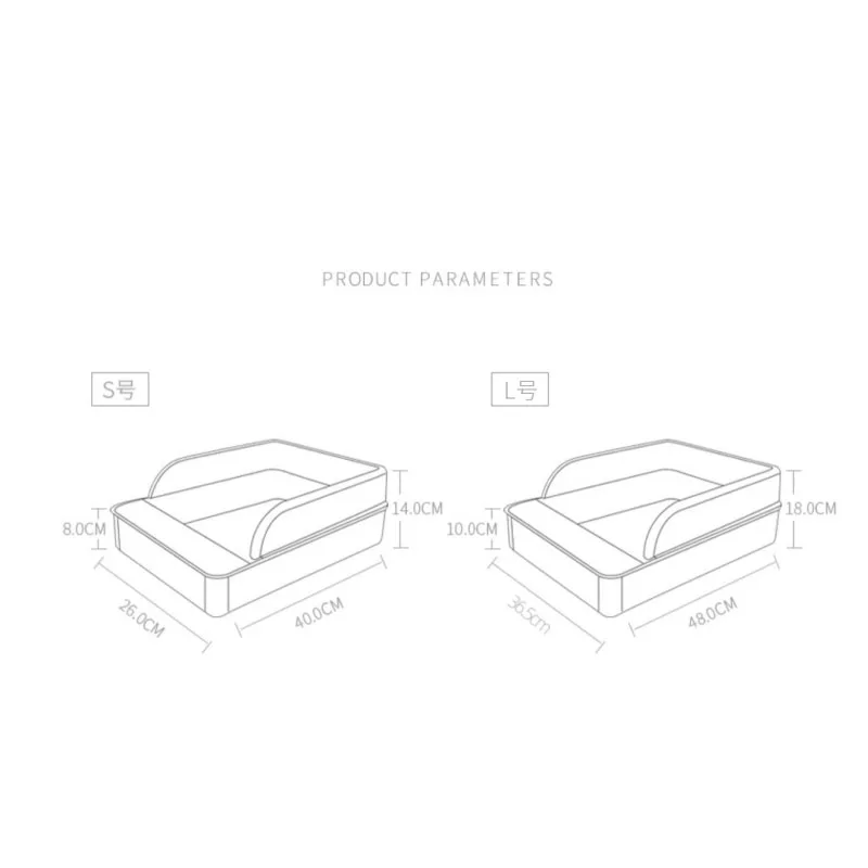 Caja de arena de gran espacio para mascotas, desodorante semicerrado, resistente a las salpicaduras, inodoro con pala para gatos y perros pequeños - imagen 5