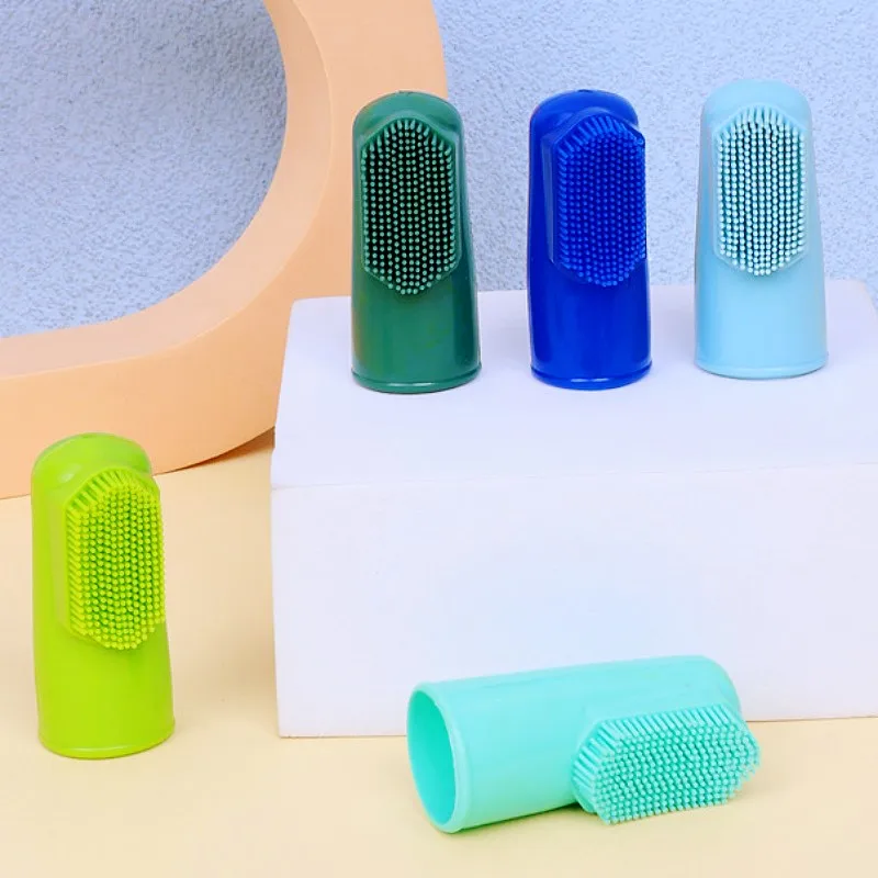 Cepillo de dientes para perros, 2 uds., cepillo de dientes para el cuidado bucal, limpieza de dientes de perros, juego de cepillos de dientes para gatos, cepillos de dientes para perros, juego de 2 uds, productos para mascotas - imagen 5