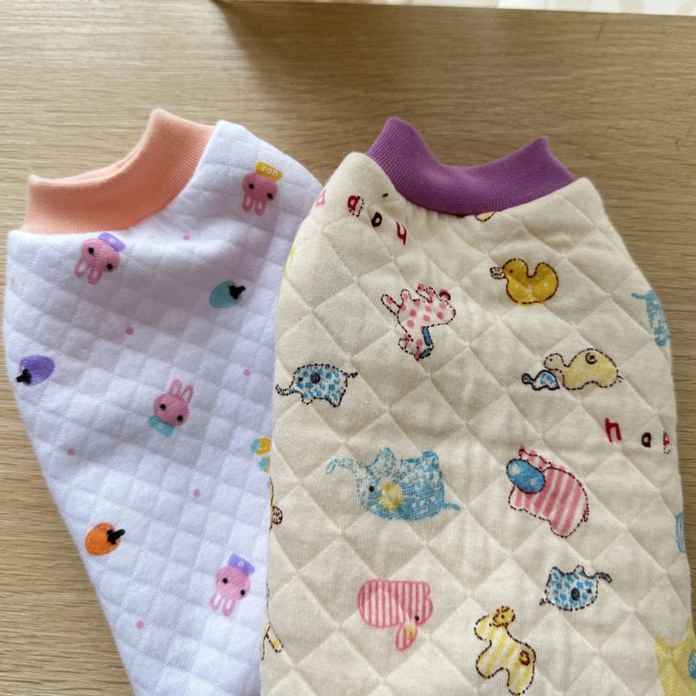 Abrigo de manga corta morado cálido para gato Sphynx Sudadera de algodón para gatitos perros Pijama de dibujos animados rosa suave para gatos Suministros para mascotas - imagen 3