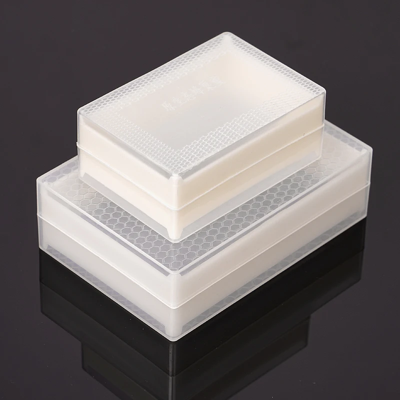 Caja de miel de plástico PET de 250g/500g, caja de colmena de abejas, Cassette de miel, herramientas de apicultura transparentes, seguridad y calidad para miel de abejas - imagen 5