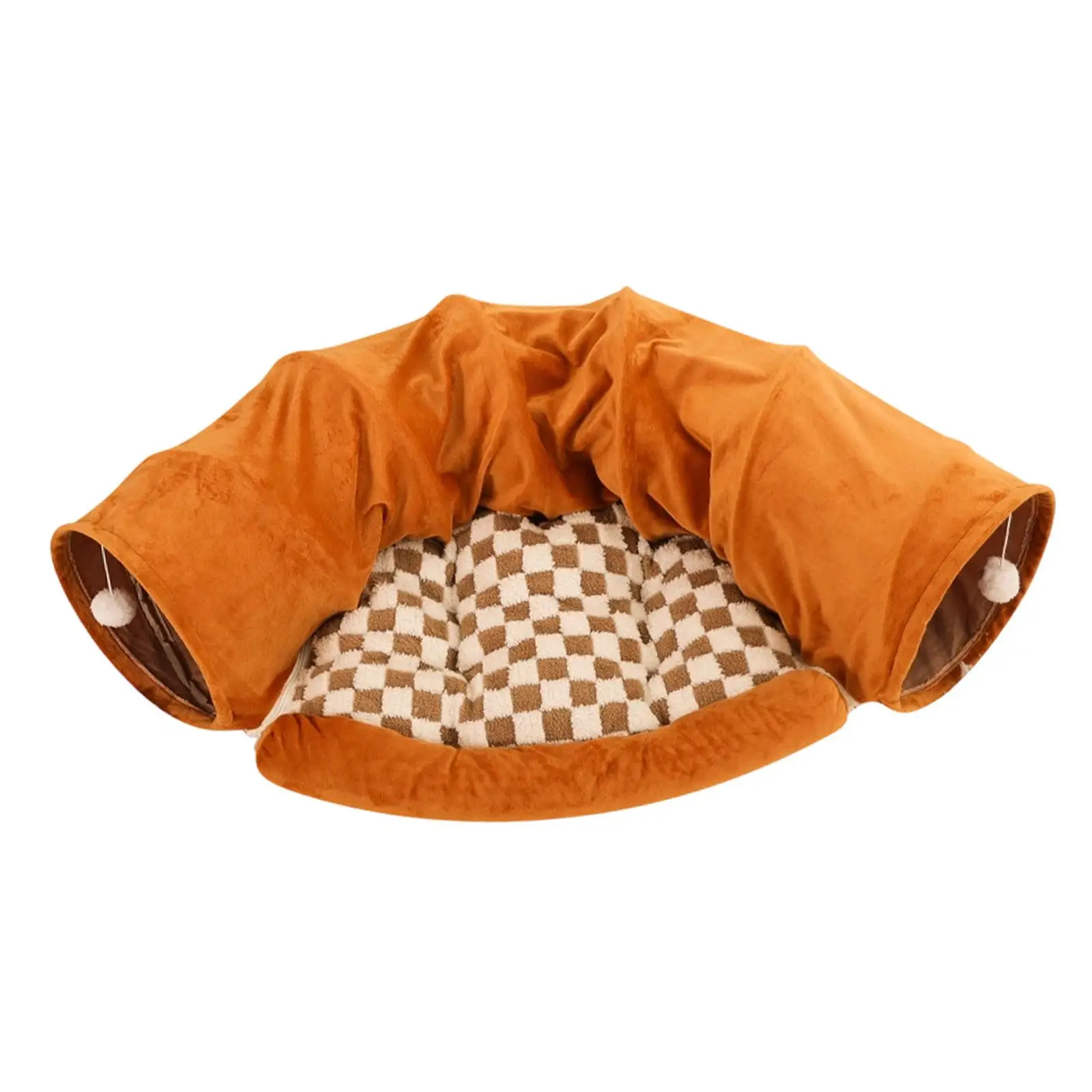 Túnel para gatos, descanso para cama, juego de gatito, regalos interactivos, estera, suministros de adorno cómodos, suministros para mascotas, cojín, nido, equipo de tubo para gatos - imagen 4