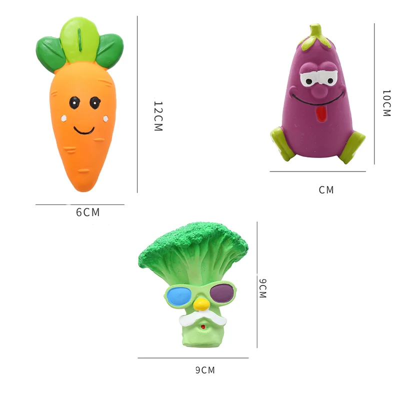 Juguetes de goma para perros chirriantes, juguete para masticar de látex resistente a mordeduras para perros, juguete con sonido para cachorros con forma de Animal, suministros para mascotas para perros pequeños, medianos y grandes - imagen 5