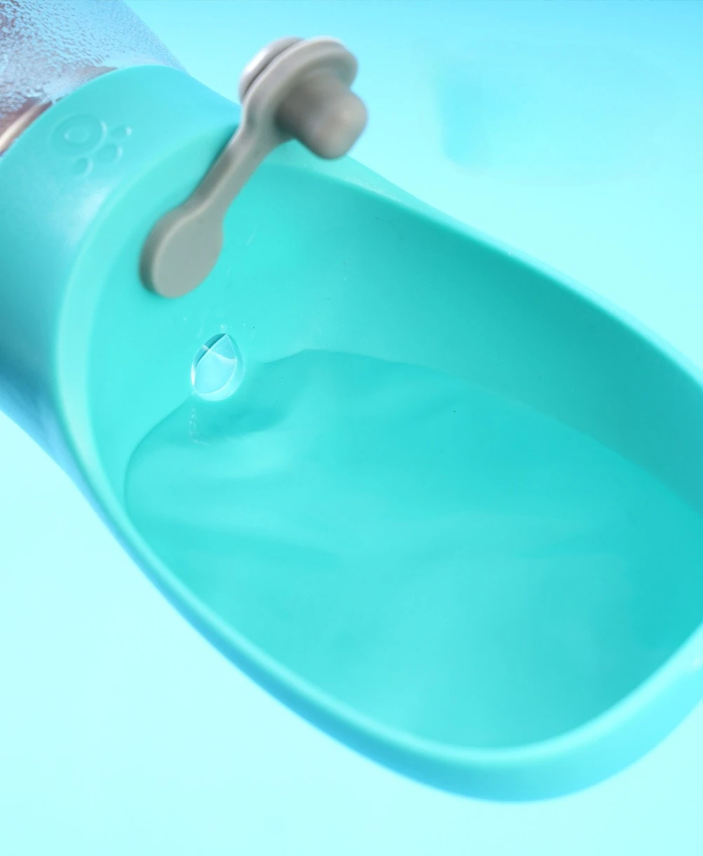 Botella de agua para perros y gatos, cuenco para beber para gatos, suministros para mascotas, botellas portátiles para perros pequeños y grandes, para caminar al aire libre - imagen 3