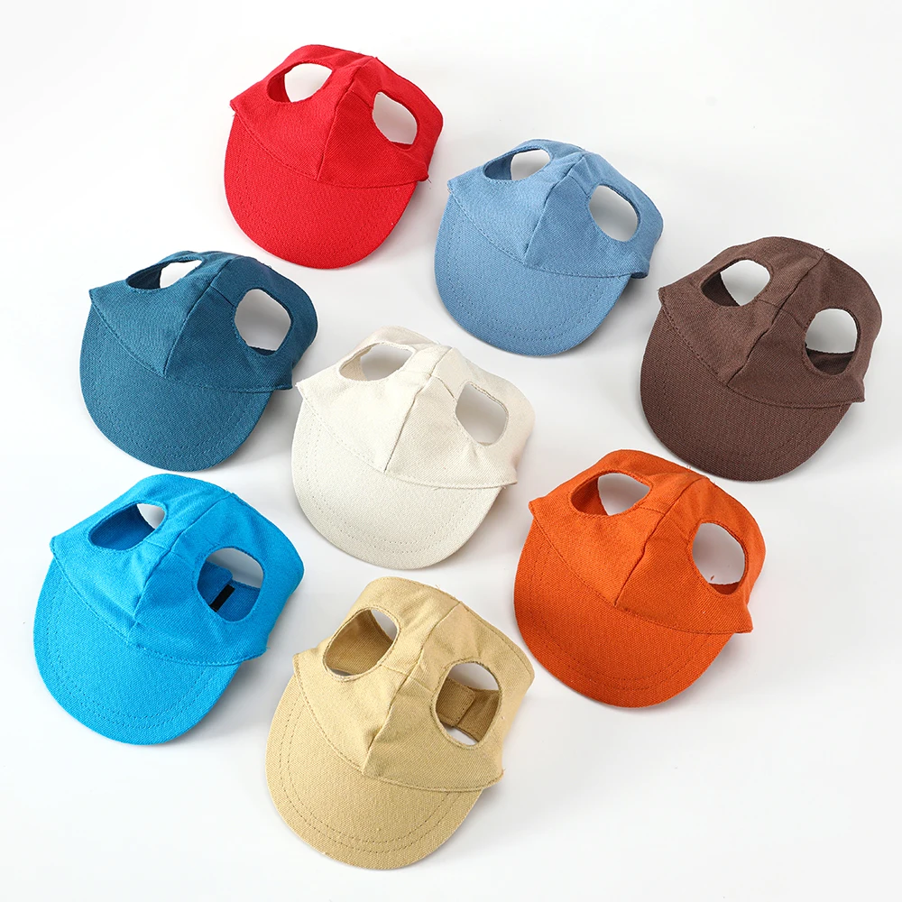 Una gorra de béisbol transpirable para perros, sombrero para el sol para mascotas para uso al aire libre, sombrero para el sol informal para perros, sombrero moderno y fresco para gatos y perros - imagen 5