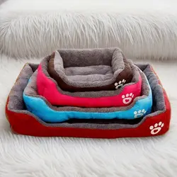 Cama nido grande para perros y gatos – Cesta cuadrada