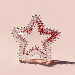 Juguete masticable para cachorros en forma de estrella, juguete molar para limpieza de dientes, juguete para mascotas fácil de limpiar, juguete duradero para cachorros resistente a mordeduras para uso bucal