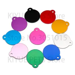 Placa identificativa con nombre para collar de perro y gato