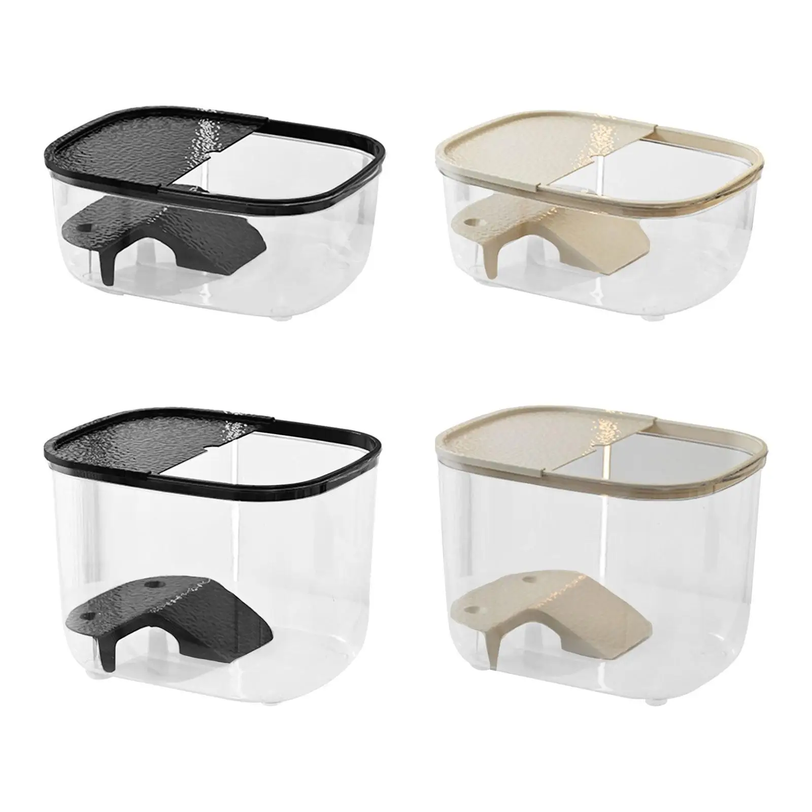 Plataforma para tomar el sol de tortuga, rampa transparente para tortuga, terraza de descanso para Newts, anfibios, animales semiacánicos, salamandras, reptiles pequeños - imagen 2