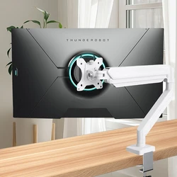 Brazo soporte monitor regulable 13-32″ – Altura ajustable para oficina