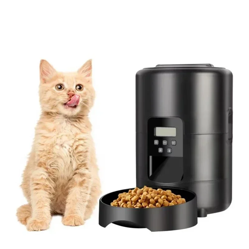 Alimentador automático inteligente para mascotas, dispensador de comida seca, con WIFI, 2L - imagen 5