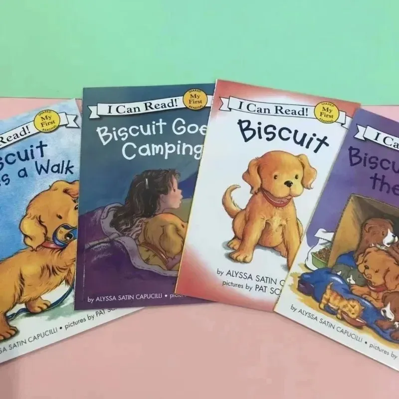 Libro de lectura para niños, juego de 27 libros/juego de fonética, Imagen en inglés, I Can Read Biscuit, Story, Educación Temprana - imagen 4