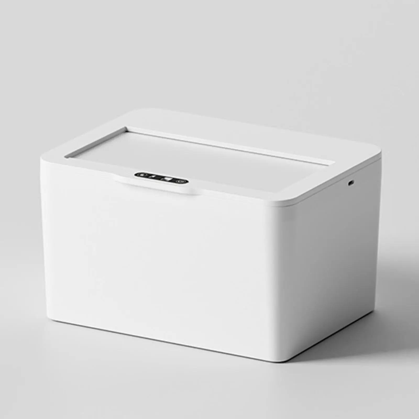 Cubo de basura de inducción inteligente, cubo de basura automático, ligero, fácil de limpiar, durabilidad, cubo de basura sin contacto para baño de escritorio - imagen 5