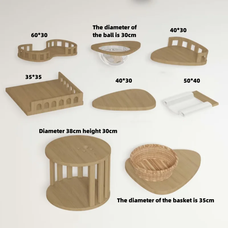 Juguete de escalada para gatos, torre para gatos de suelo a techo con poste rascador, hamaca de suelo a techo, casa de árbol para mascotas, muebles para mascotas - imagen 4