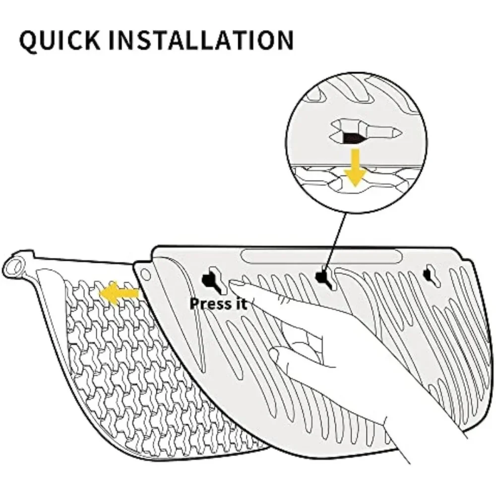 PETKIT-deflector para vaciar la arena para gatos, eliminador de arena para gatos con un solo clic, exclusivo para PETKIT PuraMax, caja de arena para gatos autolimpiable, - imagen 5
