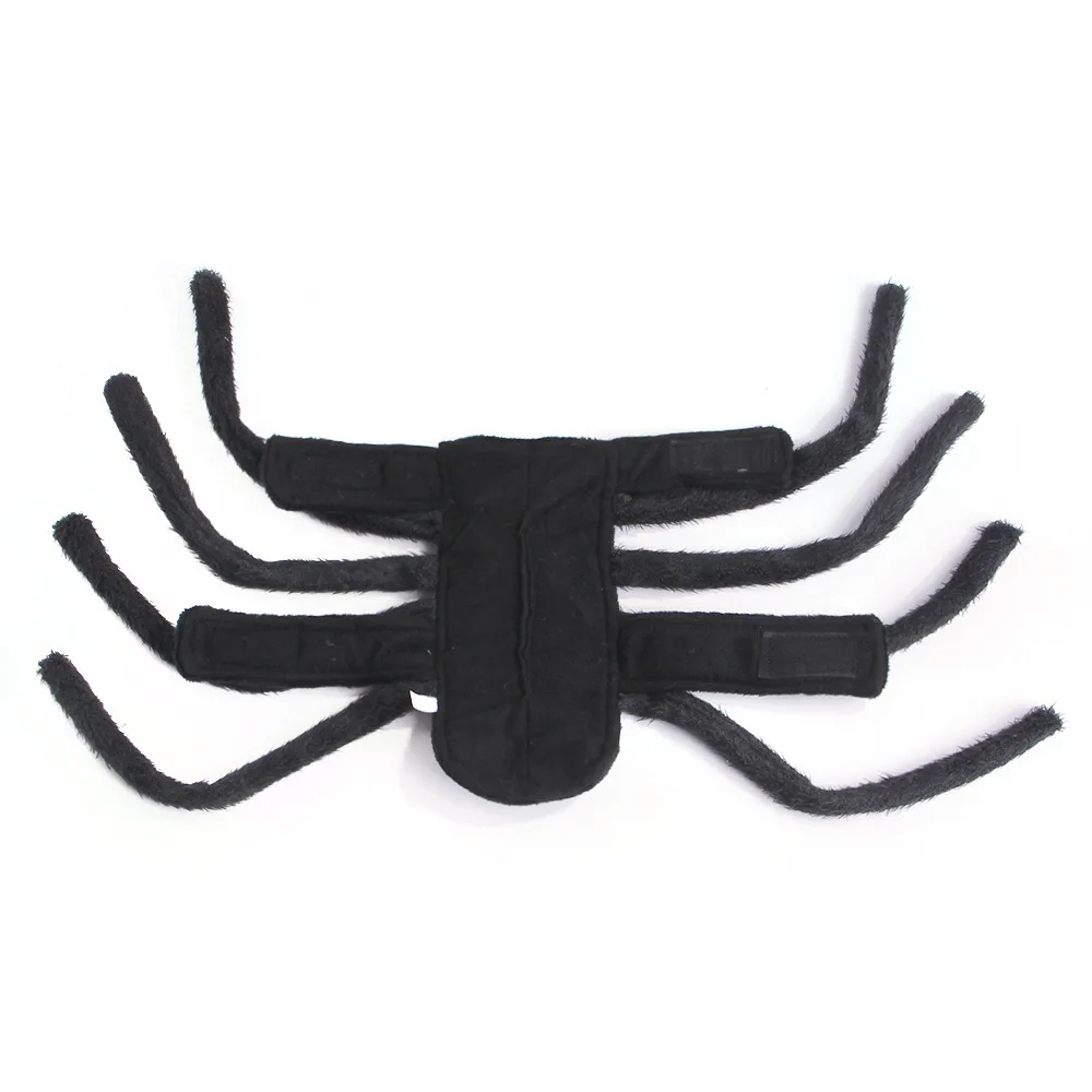 Disfraz de araña negra para Halloween, ropa divertida para mascotas, accesorios para gatos, perros pequeños, medianos y grandes - imagen 5