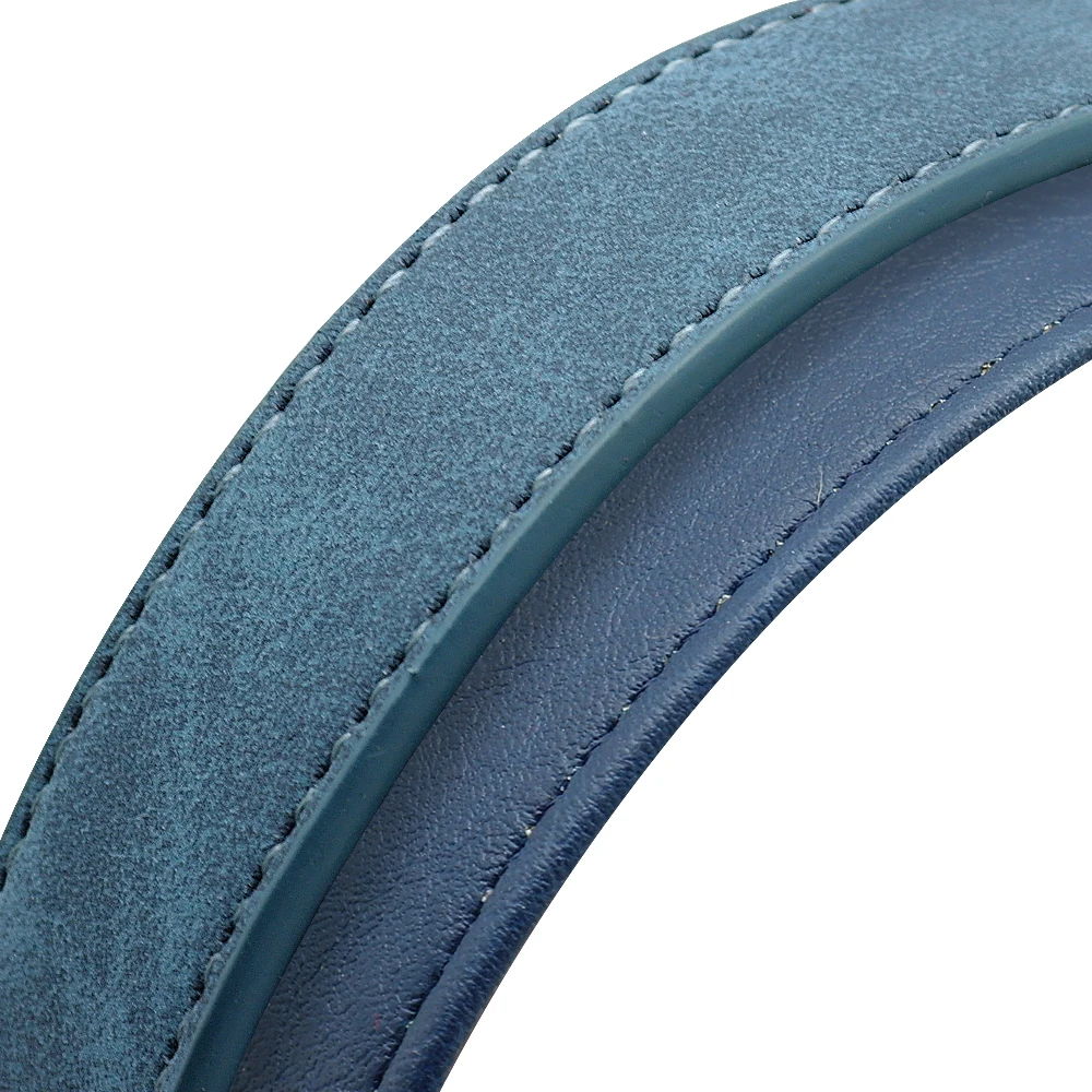 Collar de perro de cuero PU personalizado, collares para perros acolchados suaves con nombre grabado, Collar duradero con pata para perros pequeños, medianos y grandes - imagen 4