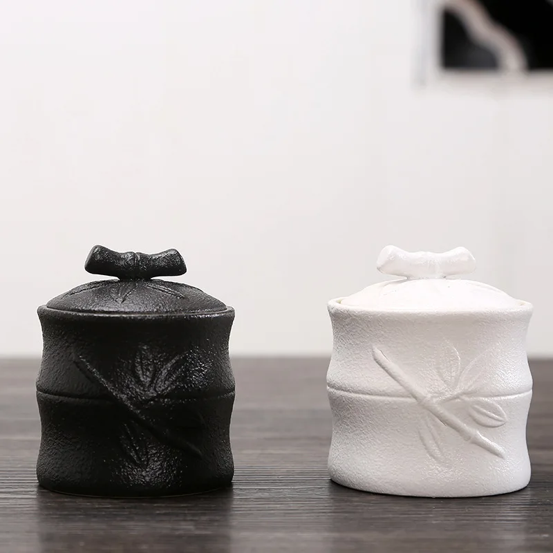 Urna pequeña personalizada para mascotas, urnas de cerámica únicas, tarros de cenizas de ataúd para humanos, cenizas de gato para la memoria, artesanía clásica - imagen 4