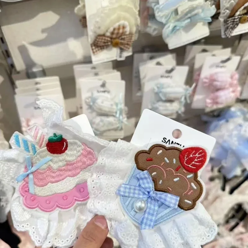 Lazo de encaje para perros pequeños con diseño helado - pinza - imagen 3