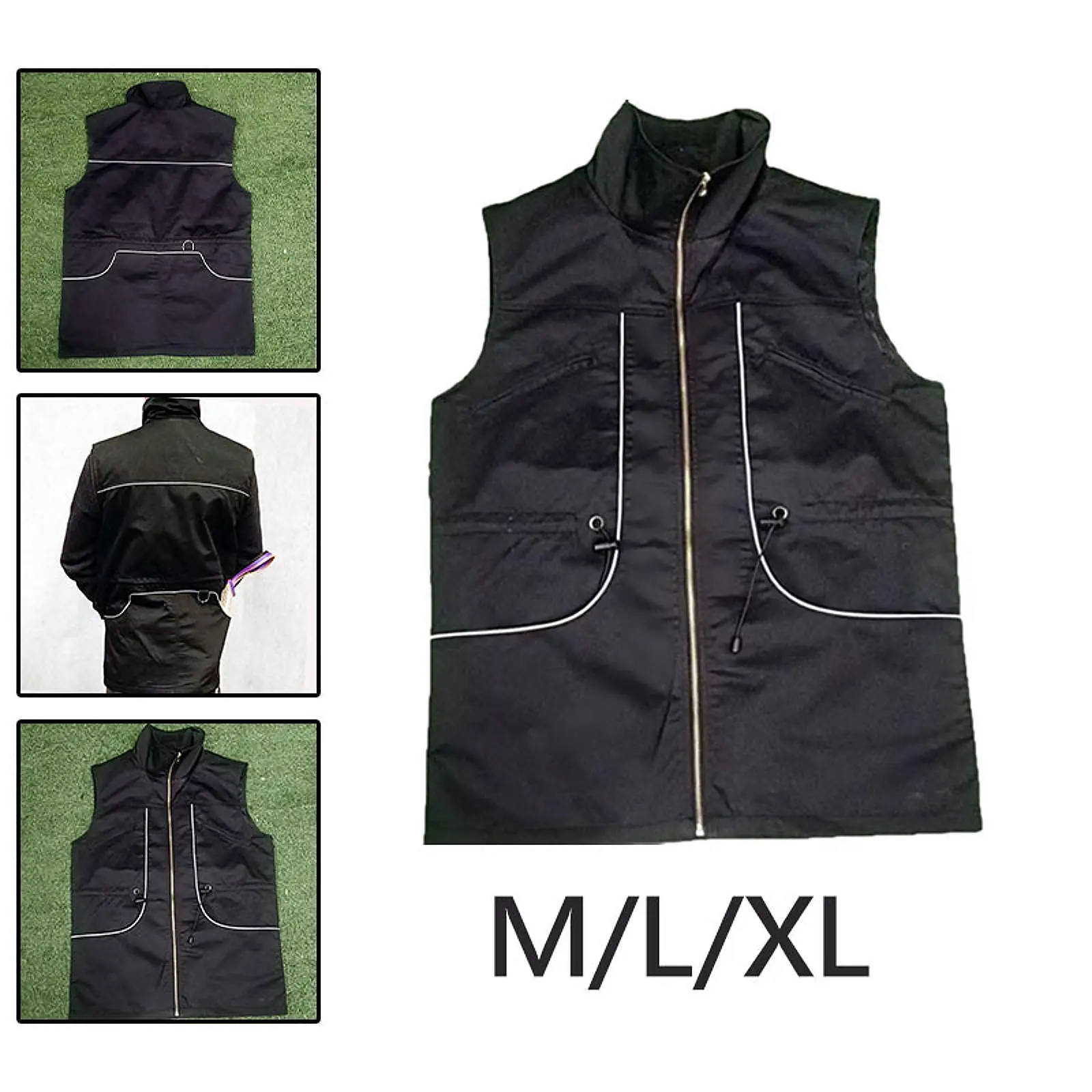 Chaleco de manipulación para mascotas, tela protectora para perros, abrigo profesional a prueba de viento, tela de entrenamiento para perros, chaleco de obediencia para entrenamiento de agilidad y obediencia - imagen 5