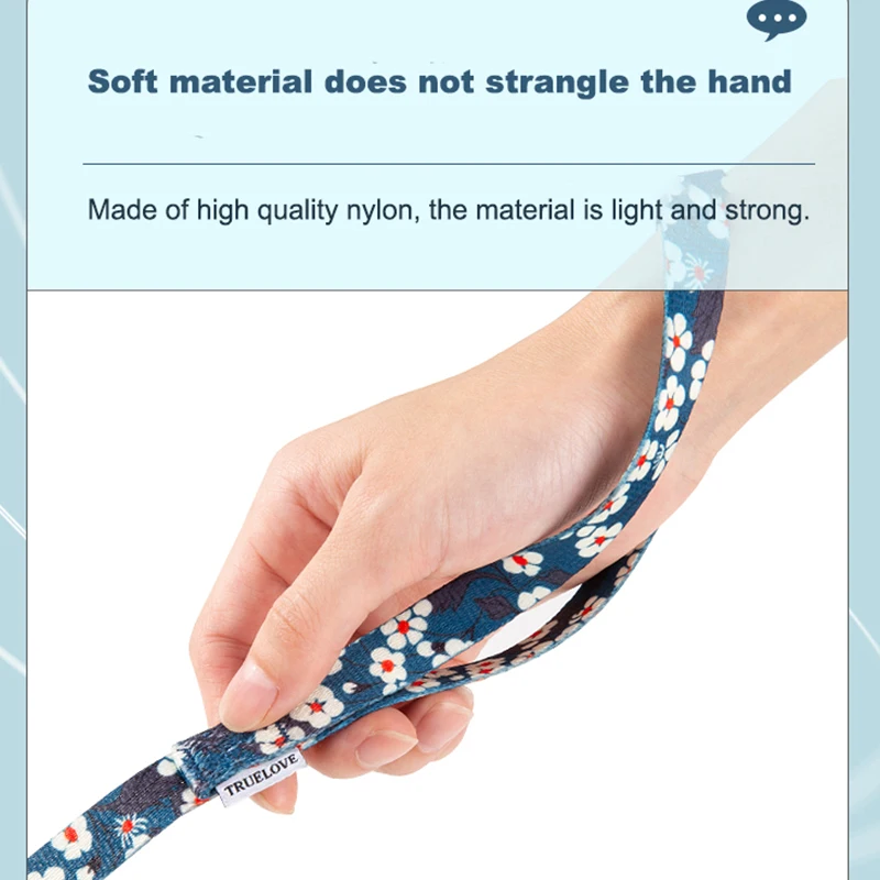 Winhyepet Correa para mascotas con estampado floral, 120 cm, moda duradera, estilo étnico para gatitos, correa de arrastre para caminar para mascotas para Puupy, gato - imagen 5