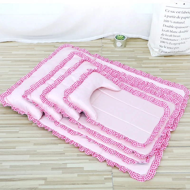 Cawayi Kennel-colchoneta de refrigeración para perros y gatos, colchón de hielo para mascotas, cama fresca para gatos, cama para dormir de verano, mantiene la refrigeración - imagen 5