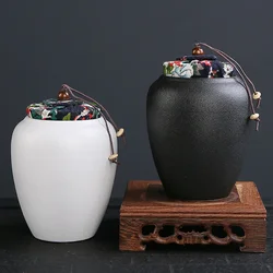 Urn ceramica negra para cenizas de gato y perro – diseño moderno