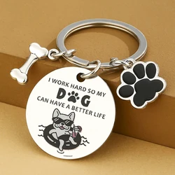 Llavero divertido para amantes de perros – Regalo canino original