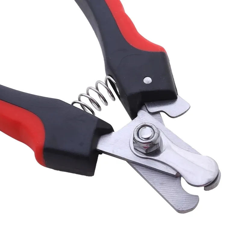 Cortauñas para mascotas con hoz, cortaúñas para perros grandes, tijeras de aseo de acero inoxidable, cortauñas multifuncional para gatos de peluche - imagen 5