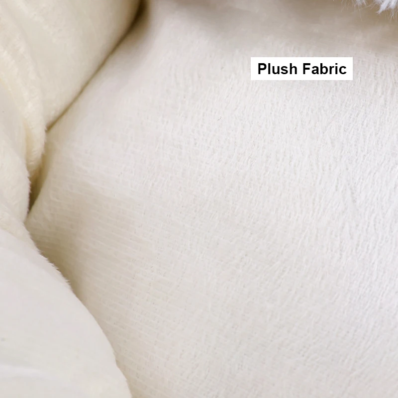 Cama para gatos de sueño profundo, redonda, semicerrada, de felpa, acogedora, para invierno, con parte inferior antideslizante, para perros pequeños y gatos - imagen 4