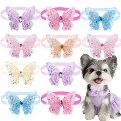 Lazos mariposa ajustables para cachorros – Complemento primaveral