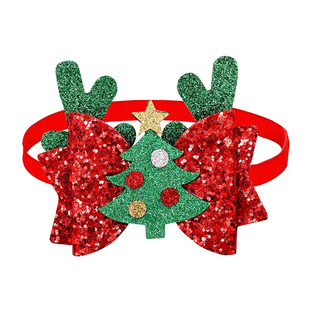 30 Uds. Pajaritas navideñas para perros pequeños, Collar para cachorros, pajarita para perros, accesorios navideños para perros, suministros para mascotas - imagen 5