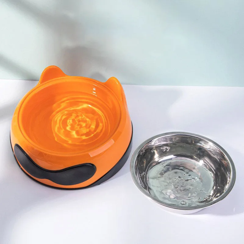 Cuencos para mascotas para perros y gatos, cuencos de agua antideslizantes para comida de mascotas, vajilla duradera para mascotas, cuencos para perros fáciles de limpiar, platos para gatos
