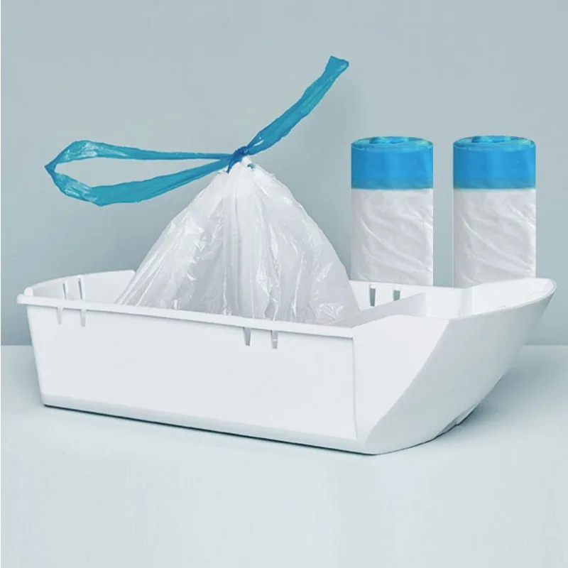 Caja de basura inteligente para gatos, bolsa de basura dedicada para todo tipo de accesorios de baño para gatos, desodorización portátil, productos para el hogar - imagen 4