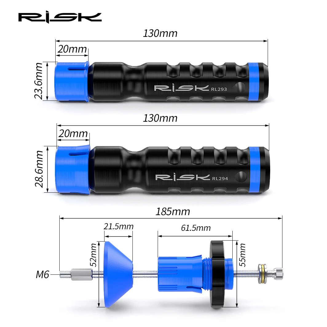 Risk BB52 - Herramienta para tapa lateral del pedalier DUB