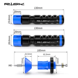 Risk BB52 - Herramienta para tapa lateral del pedalier DUB