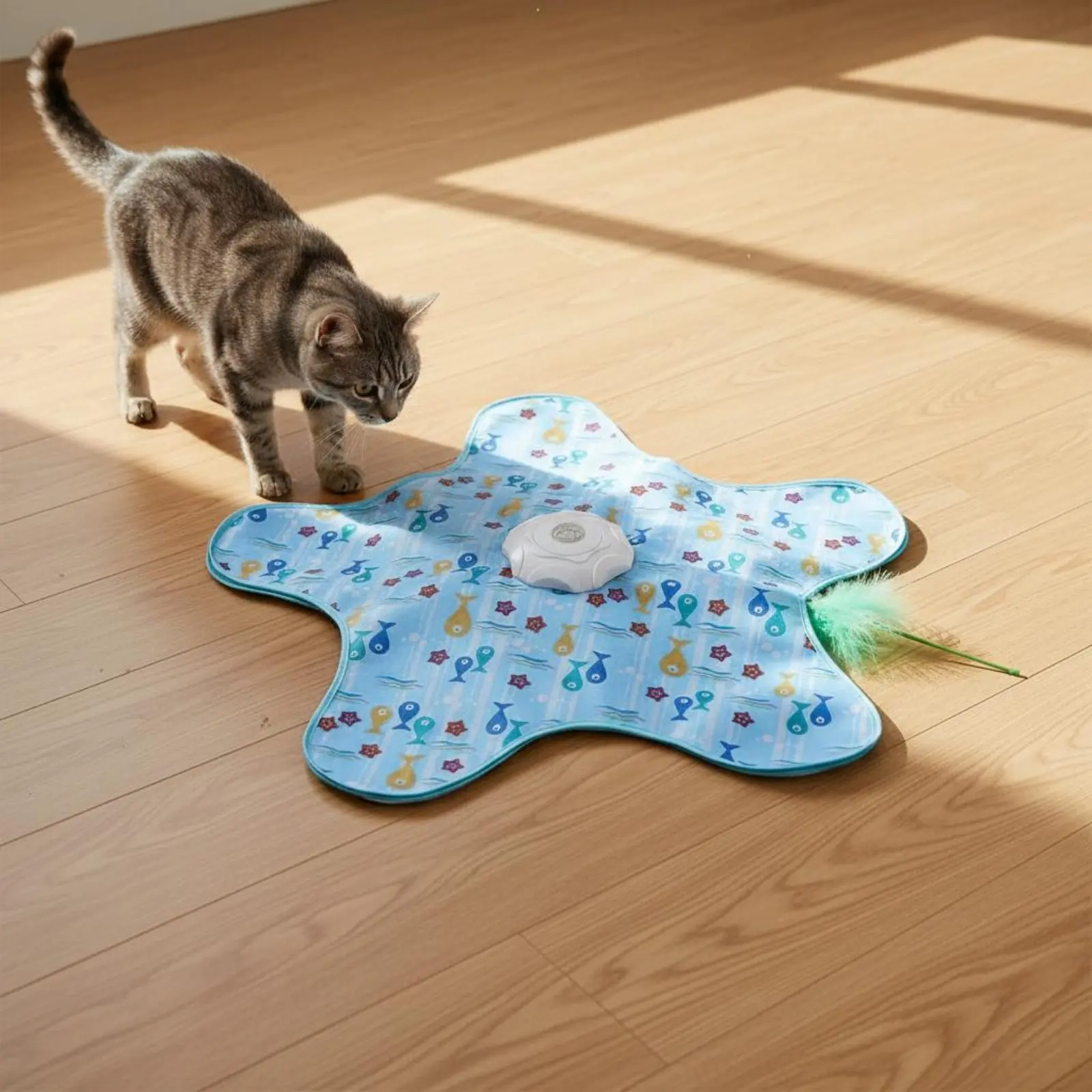 Juguete interactivo automático para gatos – 3 modos y pausa - imagen 2