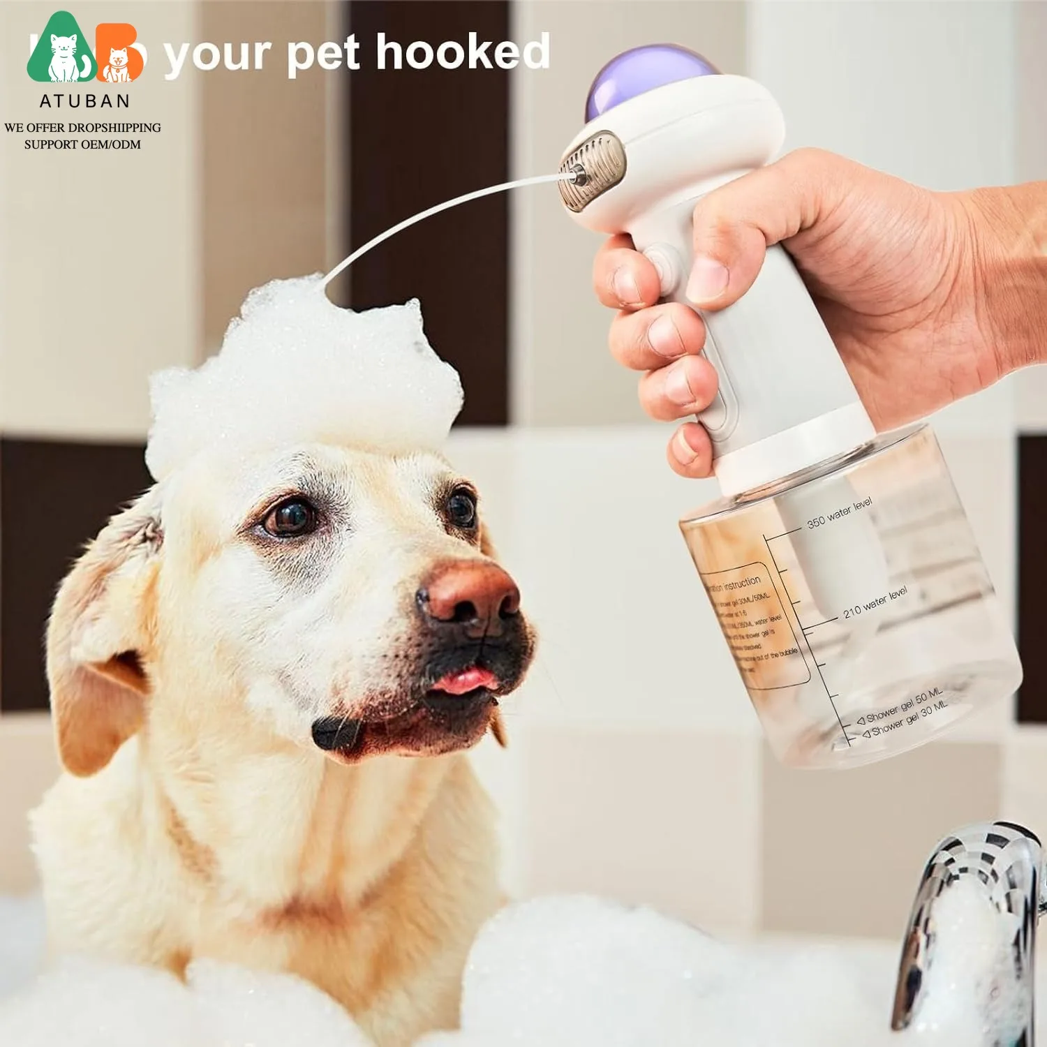 Máquina de espuma automática para gatos y perros - gran producción - imagen 2