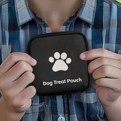 Bolsa impermeable para golosinas de perros – monedero con huellas