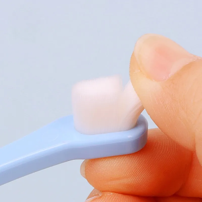 Dog Toothbrush Soft Hair Pet Toothbrush Oral Care Dog Teeth Cleaning Comfortable Handle Toothbrushes for Cat Clean Pet Supplies - imagen 5